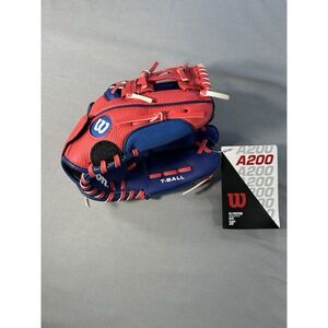 Wilson A200‎ TBall Baseball Glove EZ Catch RHT Ages 2-6 NEW